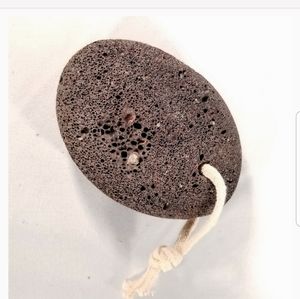 2 Natural Black Volcanic Lava Rock Pumice Stone